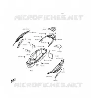 SEAT COVER voor Kawasaki J300 2015