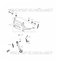 STAND voor Kawasaki J300 2015