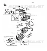 CYLINDER HEAD COVER voor Kawasaki VN-15 1988