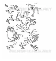 BATTERY BRACKET voor Kawasaki VN-15 1989