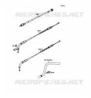 CABLES voor Kawasaki VN-15 1989