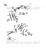 CAMSHAFT   TENSIONER voor Kawasaki VN-15 1989
