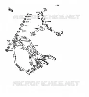 CHASSIS voor Kawasaki VN-15 1989