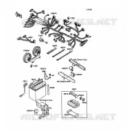 ELECTRIC EQUIPMENT voor Kawasaki VN-15 1989