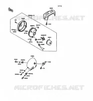 LENS   ZGT00A 009976 voor Kawasaki VN-15 1989