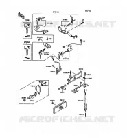 SWITCH voor Kawasaki VN-15 1989