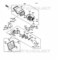 TAILLIGHT voor Kawasaki VN-15 1989
