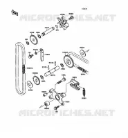 WATER PUMP voor Kawasaki VN-15 1989