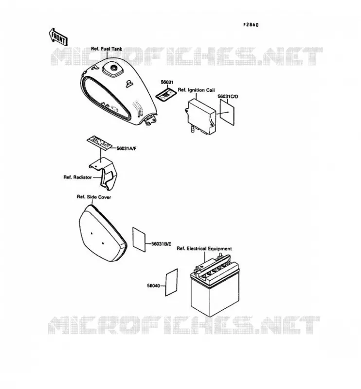 LABELS Kawasaki MOTOS 1500 1989 VN-15  VN1500-A3