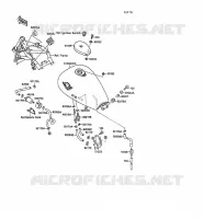FUEL TANK voor Kawasaki VN-15SE 1988