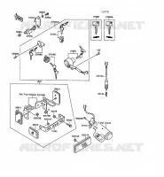 SWITCH voor Kawasaki VN-15SE 1988