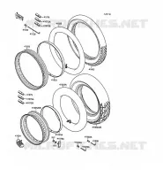 TIRES voor Kawasaki VN-15SE 1988