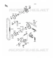 WATER PUMP voor Kawasaki VN-15SE 1988