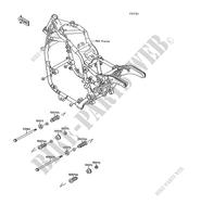 FRAME PARTS (COUVERTURE) voor Kawasaki VN-15 1995