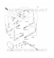 IGNITION SYSTEM voor Kawasaki VN1500 CLASSIC 1996