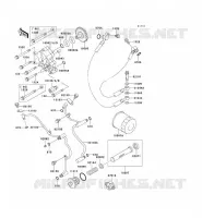 OIL PUMP voor Kawasaki VN1500 CLASSIC 1996