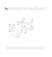 SIDE COWLING voor Kawasaki VN1500 CLASSIC 1996