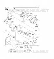TAILIGHT(S) voor Kawasaki VN1500 CLASSIC 1996
