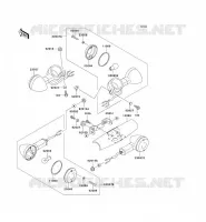 INDICATORS voor Kawasaki VN1500 CLASSIC 1997