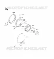 LENS(S) voor Kawasaki VN1500 CLASSIC 1997