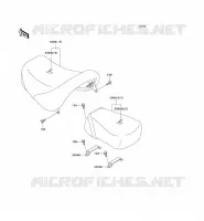 SEAT voor Kawasaki VN1500 CLASSIC 1997