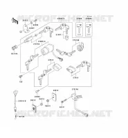 SWITCH   REFLECTORS voor Kawasaki VN1500 CLASSIC 1997