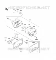 TAILIGHT(S) voor Kawasaki VN1500 CLASSIC 1997