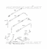 CABLES voor Kawasaki VN1500 CLASSIC 1997