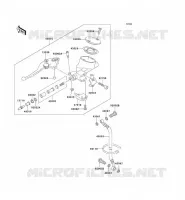CLUTCH MASTER CYLINDER voor Kawasaki VN1500 CLASSIC 1997