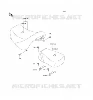 SEAT voor Kawasaki VN1500 CLASSIC 1997