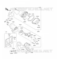 TAILIGHT(S) voor Kawasaki VN1500 CLASSIC 1997