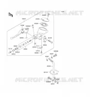 CLUTCH MASTER CYLINDER voor Kawasaki VN1500 CLASSIC 1997
