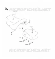 SEAT voor Kawasaki VN1500 CLASSIC 1997