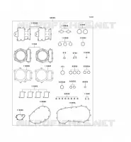 GASKET SET voor Kawasaki VN1500 CLASSIC 1997