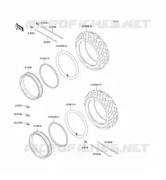 TIRES voor Kawasaki VN1500 CLASSIC 1997