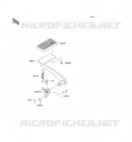 BRAKE PEDAL voor Kawasaki VN1500 CLASSIC 1998