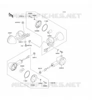 INDICATORS voor Kawasaki VN1500 CLASSIC 1998