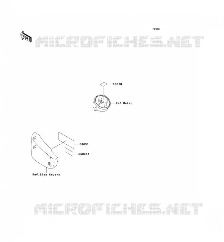 LABELS Kawasaki MOTOS 1500 1998 VN1500 CLASSIC  VN1500-F1