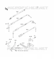 CABLES voor Kawasaki VN1500 CLASSIC 1998