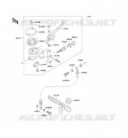 FRONT MASTER CYLINDER voor Kawasaki VN1500 CLASSIC 1998