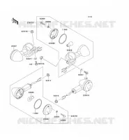 INDICATORS voor Kawasaki VN1500 CLASSIC 1998