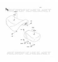 SEAT voor Kawasaki VN1500 CLASSIC 1998