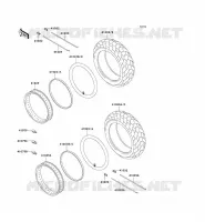 TIRES voor Kawasaki VN1500 CLASSIC 1998