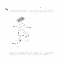 BRAKE PEDAL voor Kawasaki VN1500 CLASSIC 1998