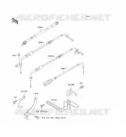 CABLES voor Kawasaki VN1500 CLASSIC 1998