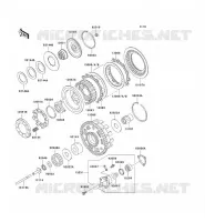 CLUTCH voor Kawasaki VN1500 CLASSIC 1998