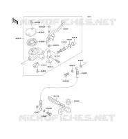FRONT MASTER CYLINDER voor Kawasaki VN1500 CLASSIC 1998