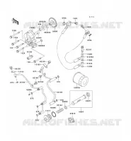 OIL PUMP voor Kawasaki VN1500 CLASSIC 1998