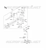 CLUTCH MASTER CYLINDER voor Kawasaki VN1500 CLASSIC 1998