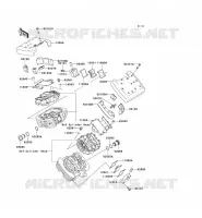 CYLINDER HEAD COVER voor Kawasaki VN1500 CLASSIC 1998